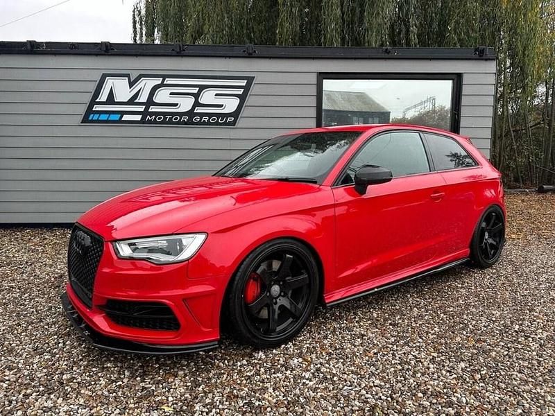 Red Used 2015 Audi S3 Sportback Business Hatchback | £12,495 (Fair price) - Image 1/4