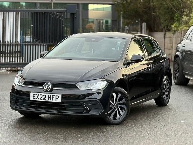 Used VW Polo Life 95 HP (69 kW) 2022 Black Hatchback