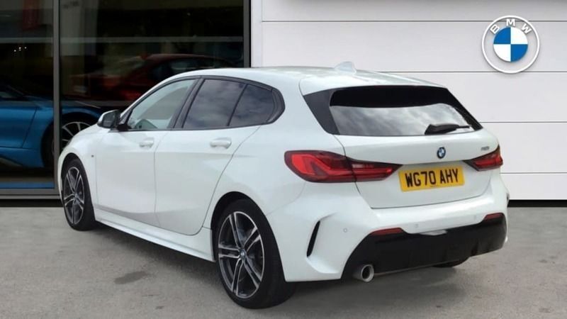 Used BMW 118 M Sport 140 HP (102 kW) 2020 White Hatchback
