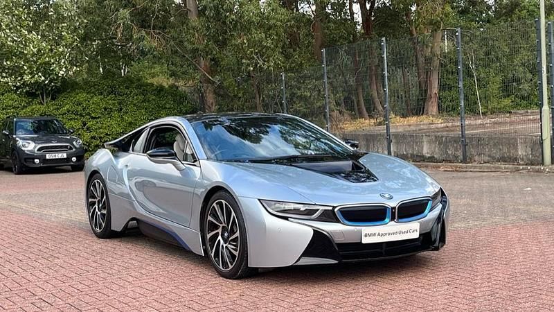 Silver Used 2018 BMW i8 Comfort Edition Coupe | £44,976 (Fair price) - Image 1/4