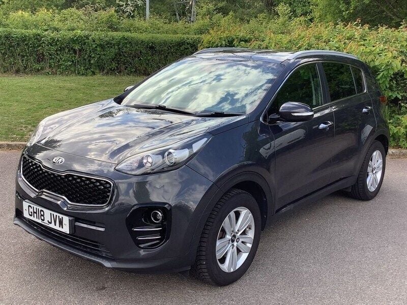 Silver Used 2018 Kia Sportage 2 SUV | £10,000 (Good price) - Image 1/4