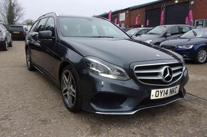 Used Mercedes E220 AMG 170 HP (125 kW) 2014 Grey Estate