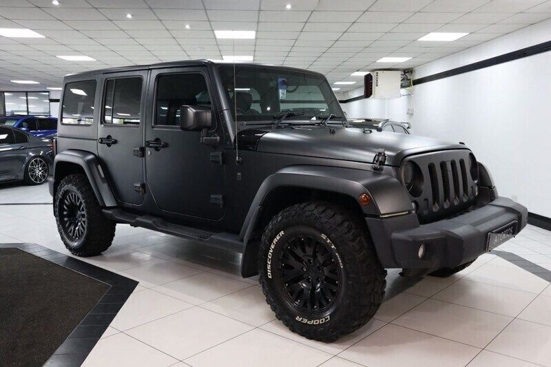 Black Used 2015 Jeep Wrangler Sahara SUV | £29,949 - Image 1/4
