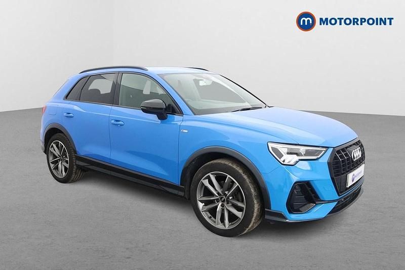 Used Audi Q3 Black Edition 2021 Blue SUV