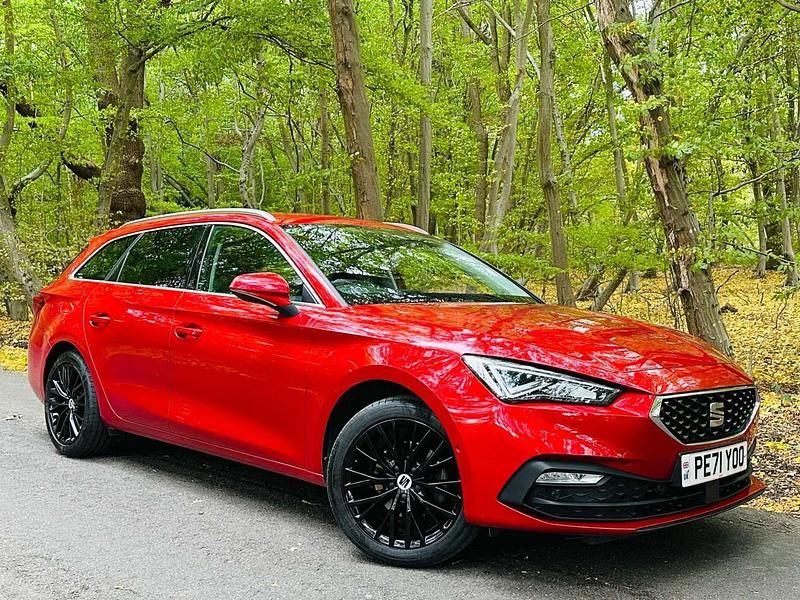 Red Used 2021 Seat Leon XCELLENCE Estate | £11,889 (Fair price) - Image 1/4