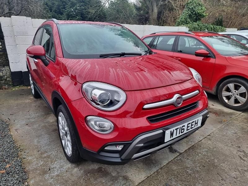 Red Used 2016 Fiat 500X Cross Plus SUV | £6,495 (Fair price) - Image 1/3