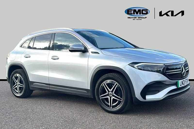 Silver Used 2021 Mercedes EQA250 AMG line SUV | £19,195 (Good price) - Image 1/3