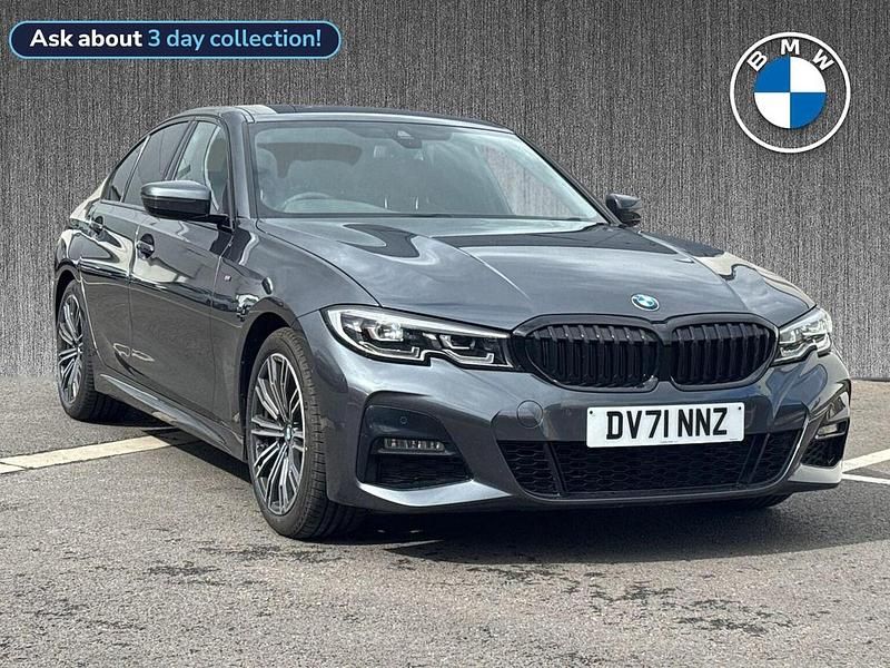 Grey Used 2021 BMW 320 M Sport Sedan | £23,189 (Good price) - Image 1/4