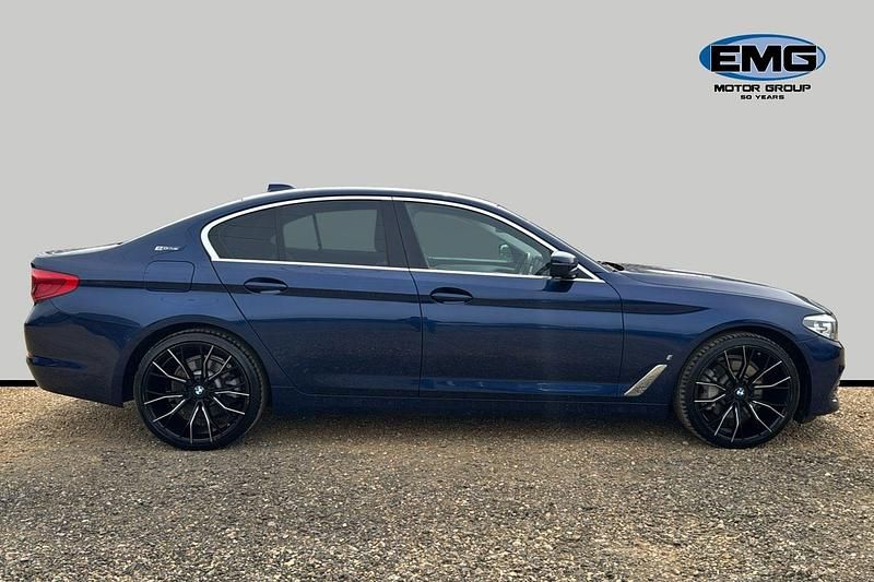 Used BMW 530e Comfort Edition 2019 Blue Sedan