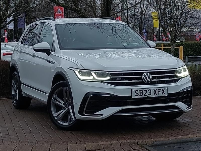 Used VW Tiguan R-line Edition 150 HP (110 kW) 2023 White SUV