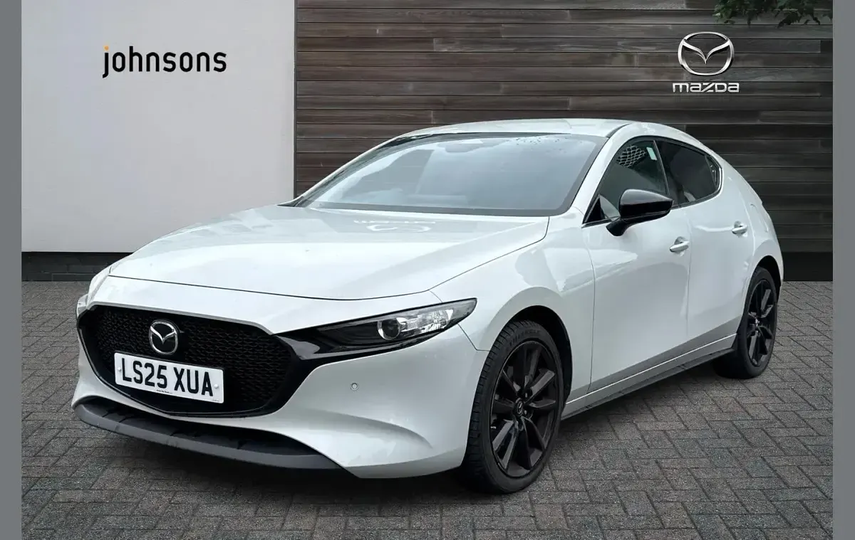 Used Mazda 3 Homura-Line 138 HP (101 kW) 2025 White Hatchback
