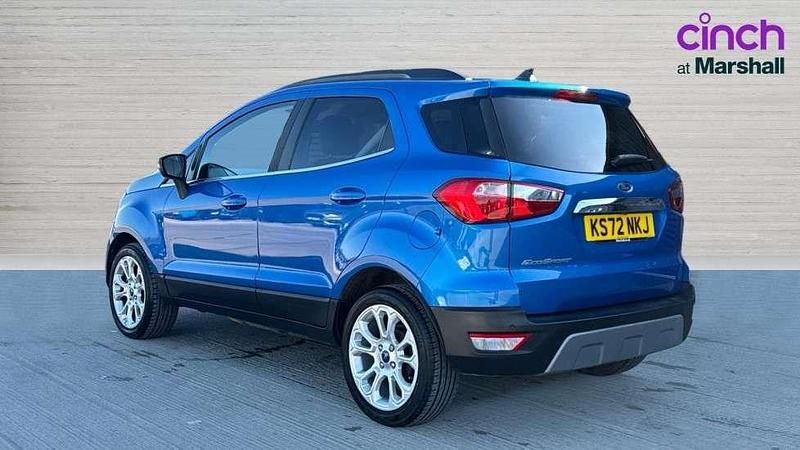 Used Ford Ecosport Titanium 123 HP (90 kW) 2022 Blue SUV