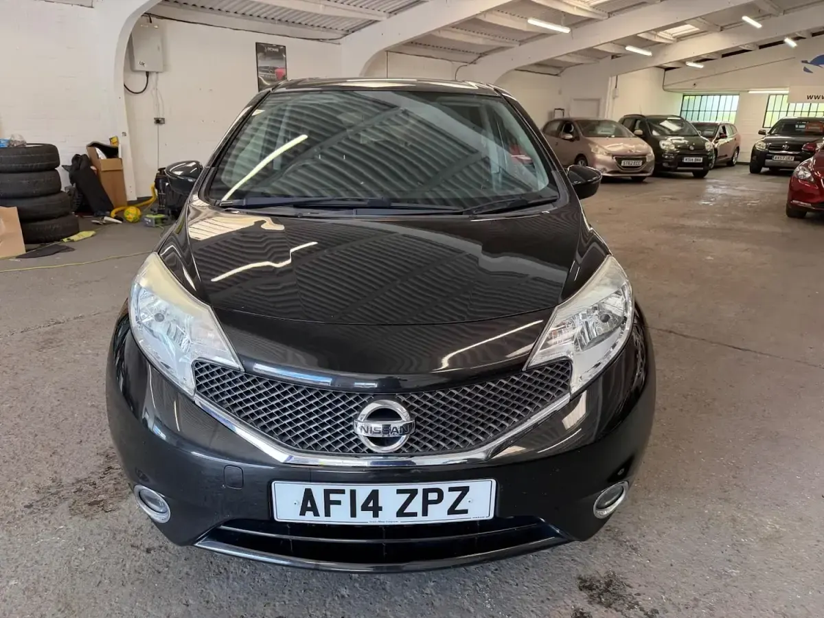 Used Nissan Note Acenta Premium 80 HP (58 kW) 2014 Black Hatchback