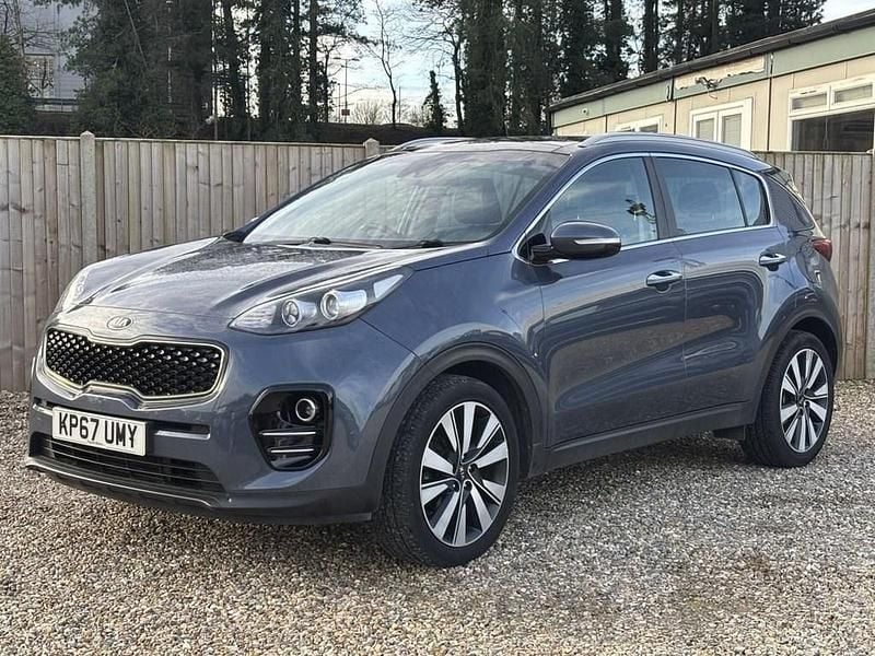 Used Kia Sportage 114 HP (83 kW) 2017 Blue SUV