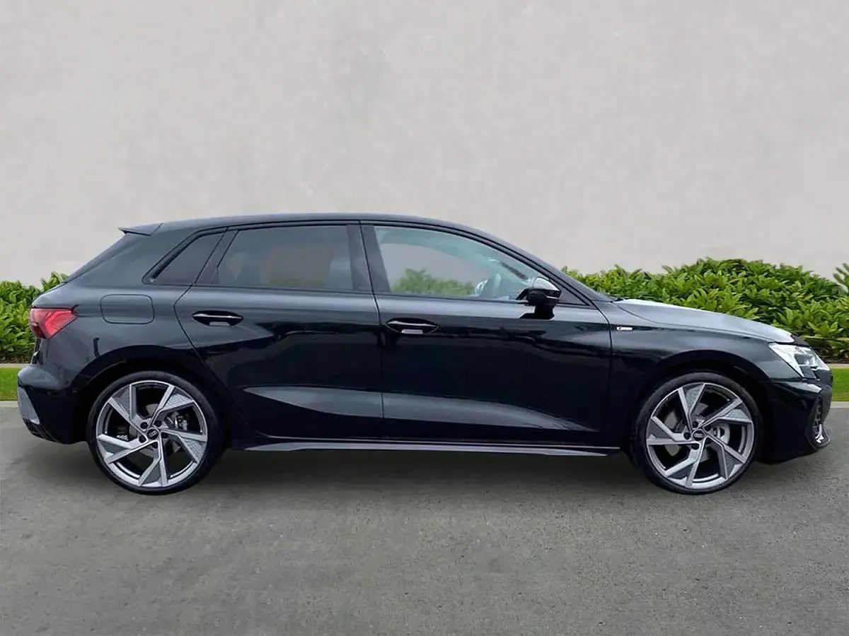 Used Audi A3 Sportback Black Edition 150 HP (110 kW) 2025 Black Hatchback