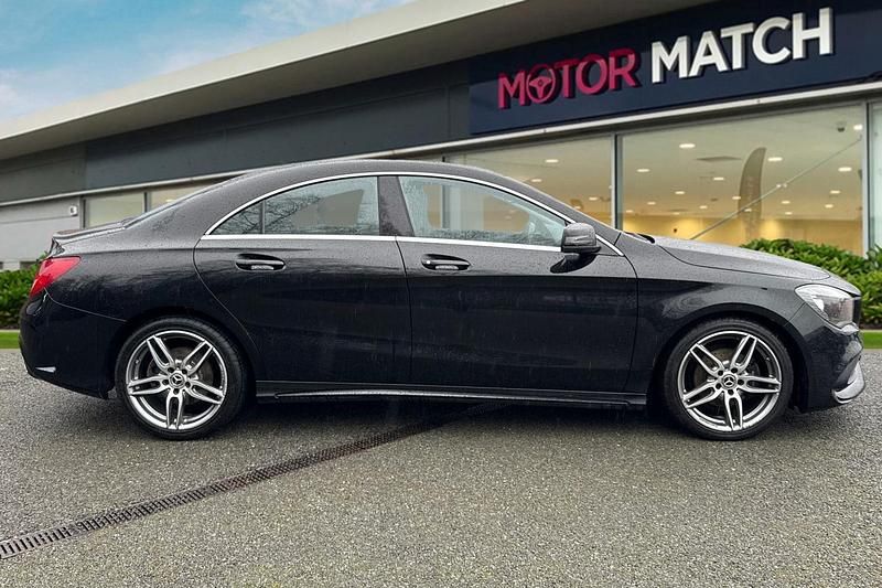 Used Mercedes CLA180 AMG line 2019 Black Sedan