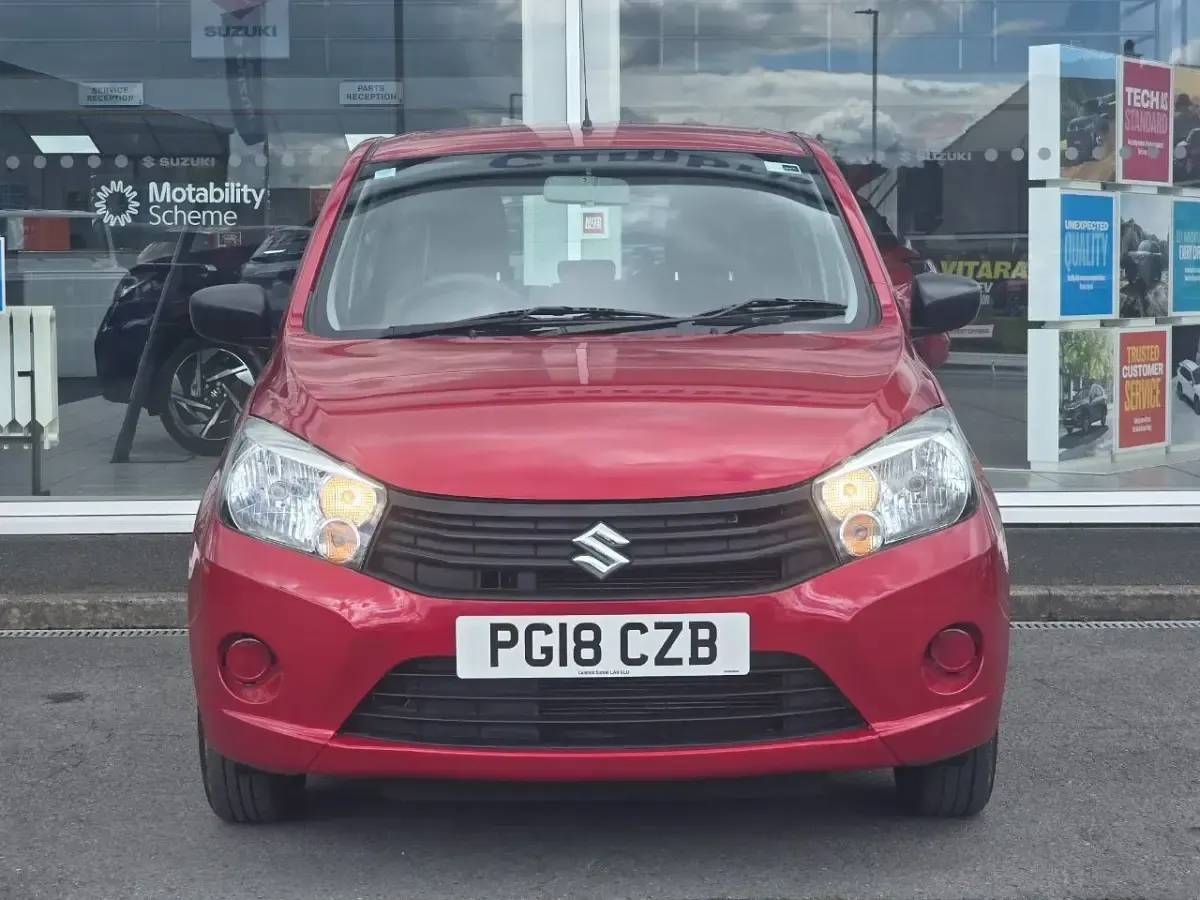 Used Suzuki Celerio SZ3 68 HP (50 kW) 2018 Red Hatchback