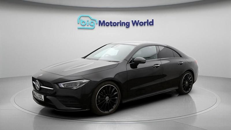 Used Mercedes CLA180 AMG line 136 HP (100 kW) 2022 Black Sedan
