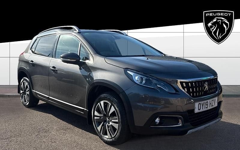 Grey Used 2019 Peugeot 2008 Allure Premium SUV | £7,780 (Good price) - Image 1/4