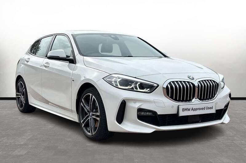 White Used 2023 BMW 118 M Sport Hatchback | £25,750 (Fair price) - Image 1/3