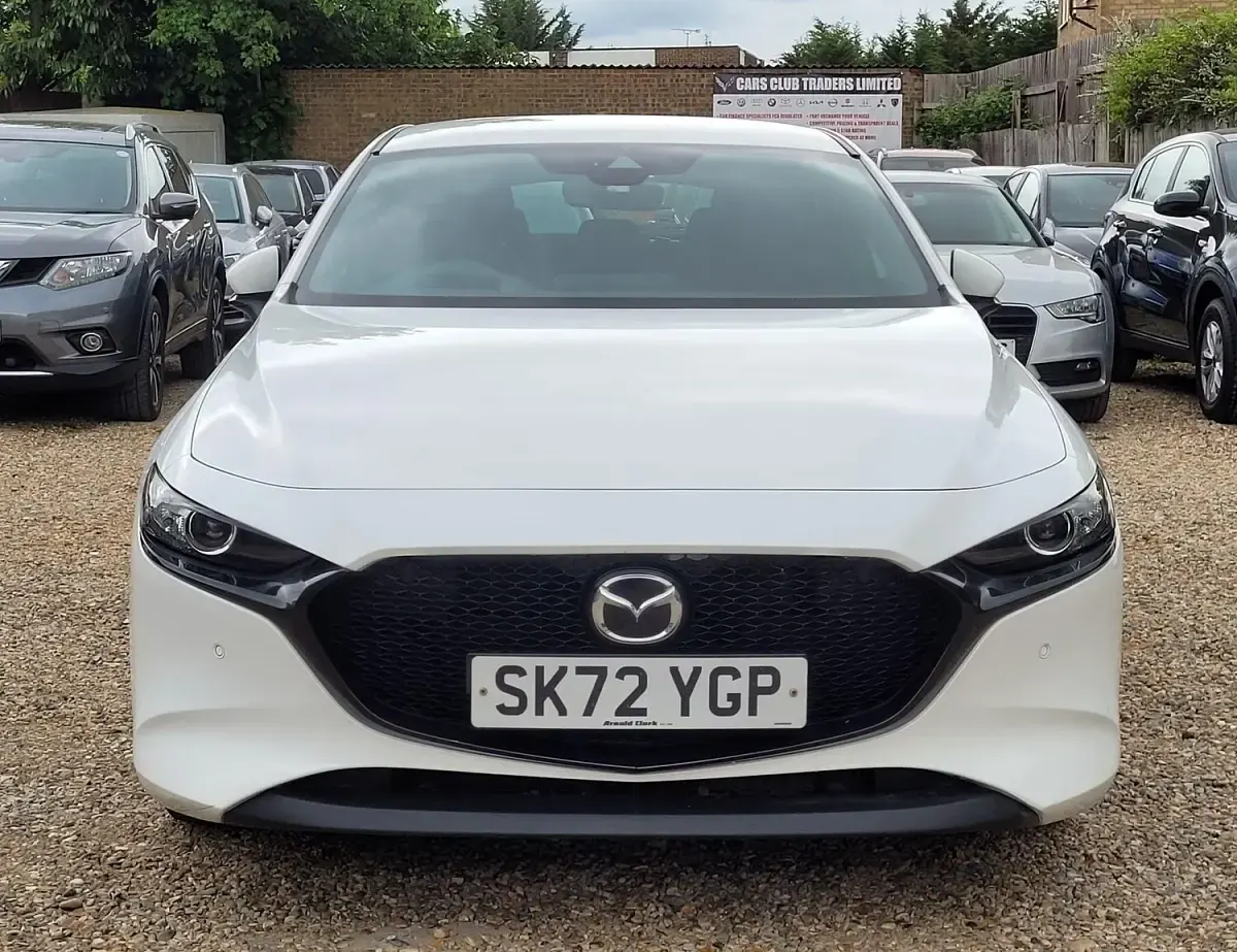 Used Mazda 3 2022 White Hatchback