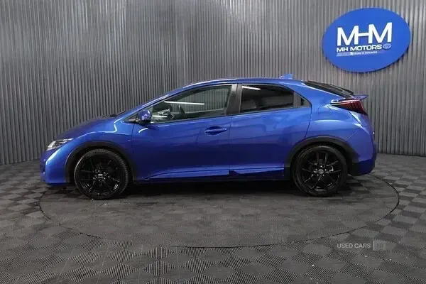 Used Honda Civic Sport 120 HP (88 kW) 2015 Blue Hatchback
