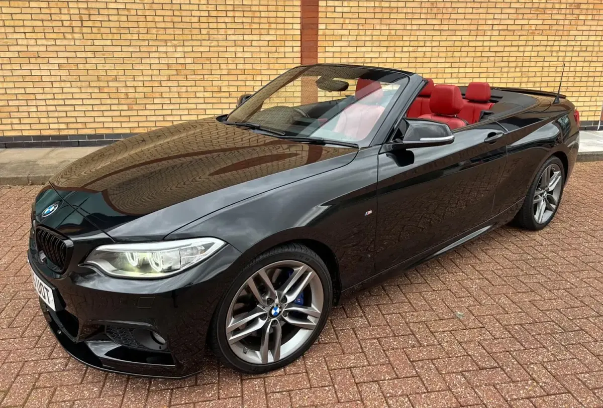 Used BMW 220 M Sport 2015 Black Cabriolet