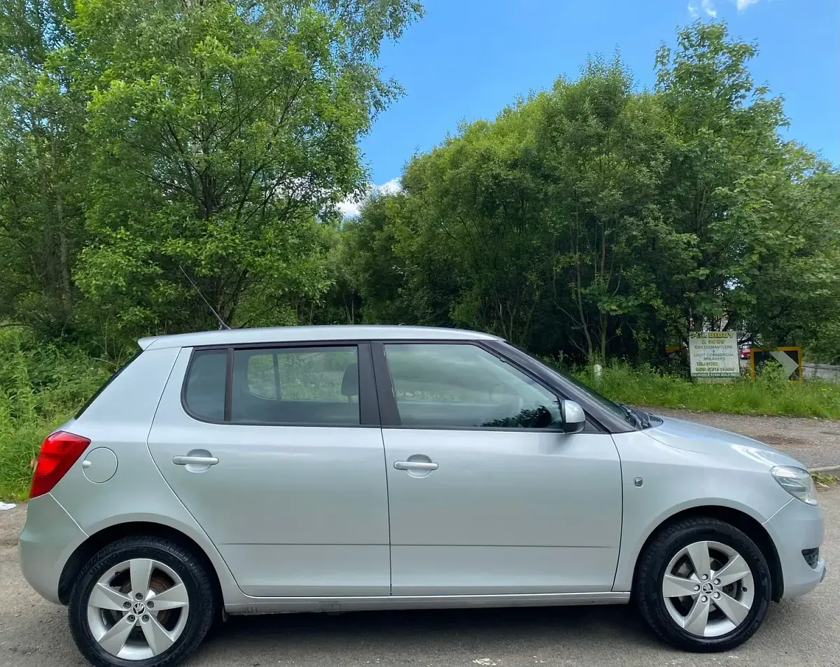 Used Skoda Fabia SE 2014 Silver Hatchback