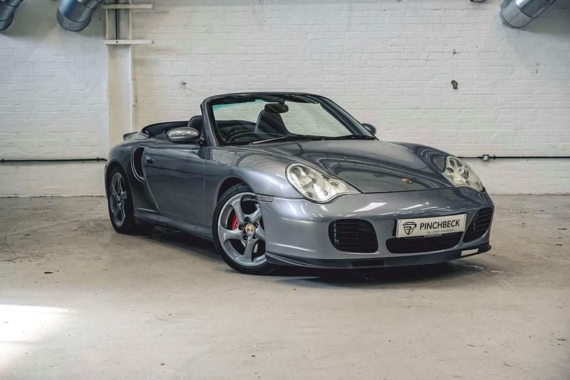 Used Porsche 996 Turbo 2004 Grey Cabriolet