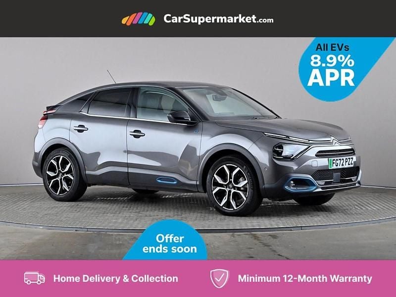 Grey Used 2022 Citroën e-C4 Shine Hatchback | £13,197 (Fair price) - Image 1/3