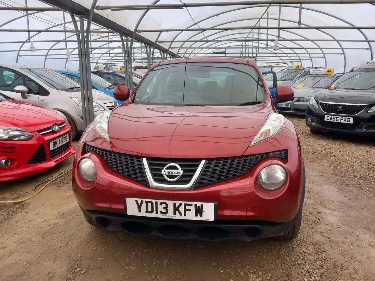 Used Nissan Juke Visia 94 HP (69 kW) 2013 Red SUV