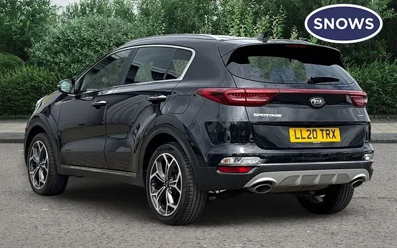 Usado Kia Sportage GT-Line 177 HP (130 kW) 2020 Preto SUV