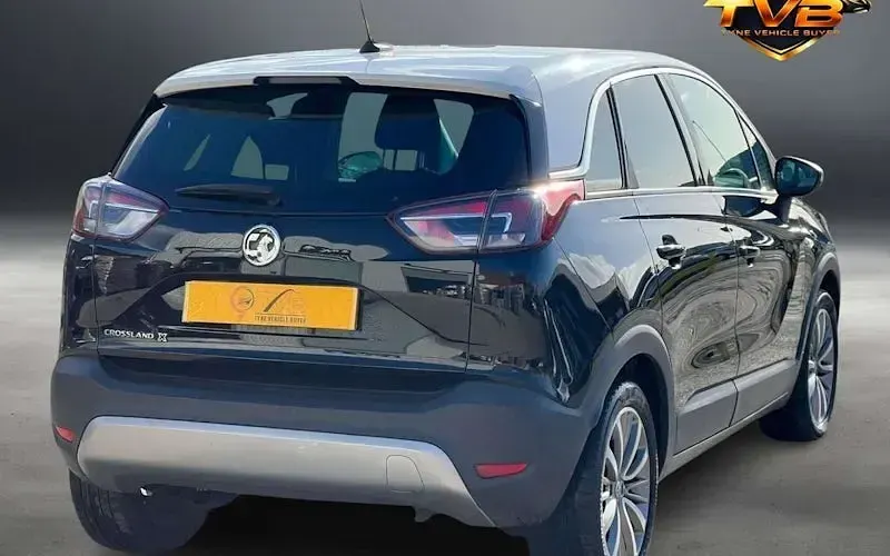 Used Vauxhall Crossland X Sport 83 HP (61 kW) 2019 Black SUV