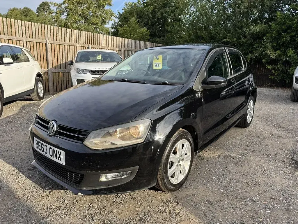 Used VW Polo Edition 75 HP (55 kW) 2013 Black Hatchback