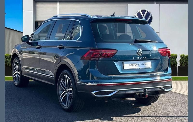Used VW Tiguan Elegance 200 HP (147 kW) 2021 Blue SUV