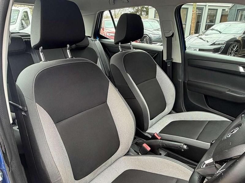 Used Skoda Fabia SE 110 HP (80 kW) 2015 Blue Hatchback