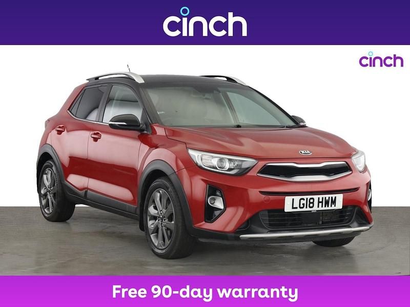 Red Used 2018 Kia Stonic First Edition SUV | £10,049 (Fair price) - Image 1/3
