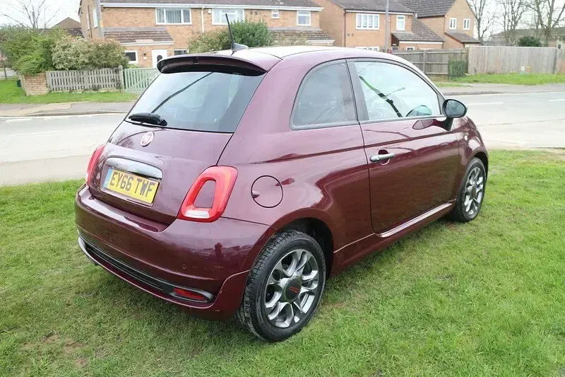 Used Fiat 500S S 2016 Red Hatchback