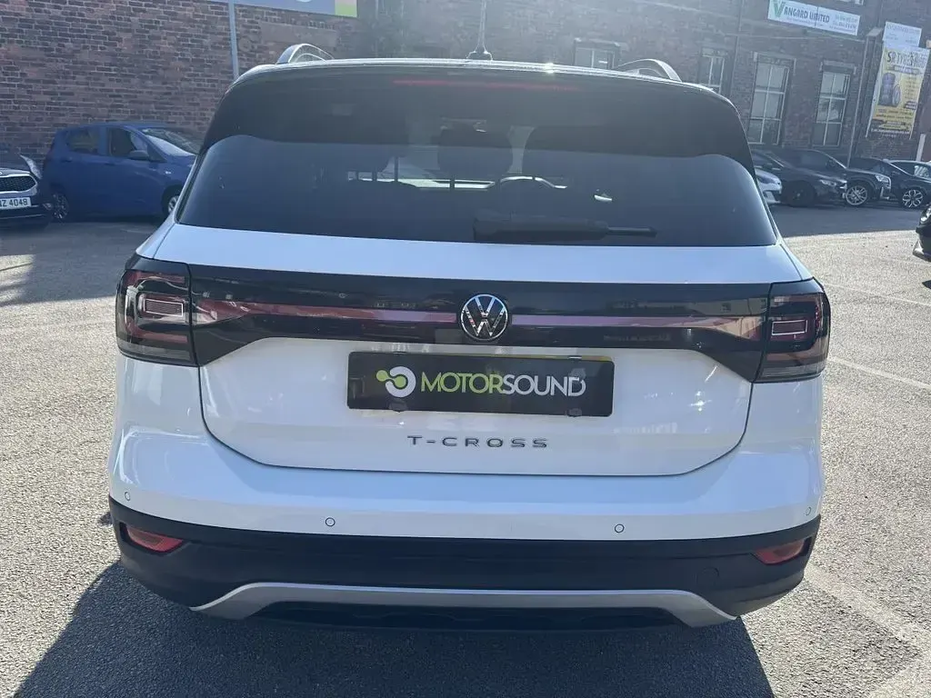 Used VW T-Cross Black Edition 115 HP (84 kW) 2024 White SUV