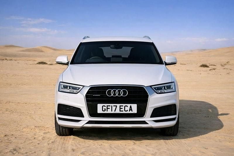 Used Audi Q3 S-Line 180 HP (132 kW) 2017 White SUV
