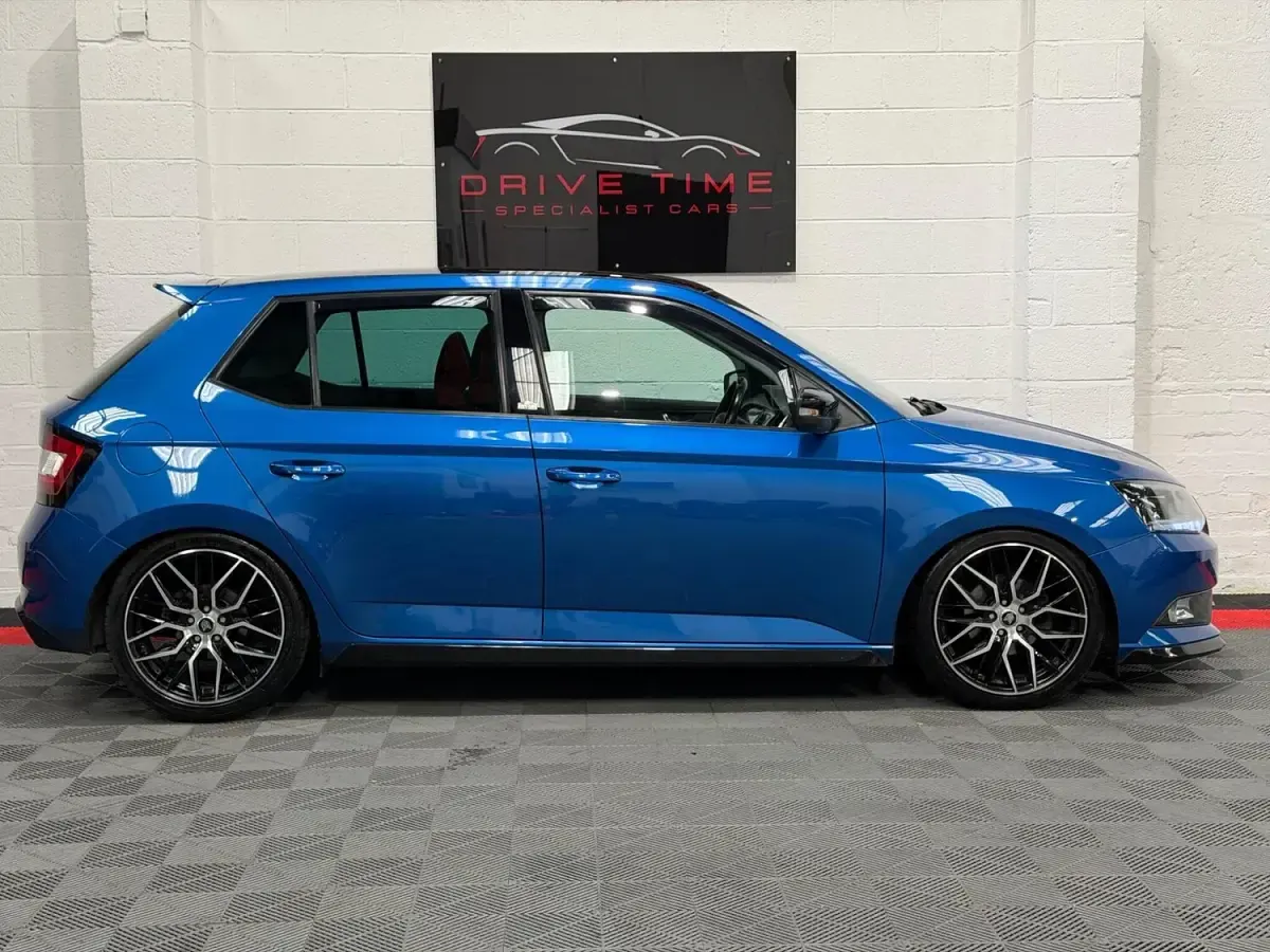 Used Skoda Fabia Monte Carlo 2017 Blue Hatchback
