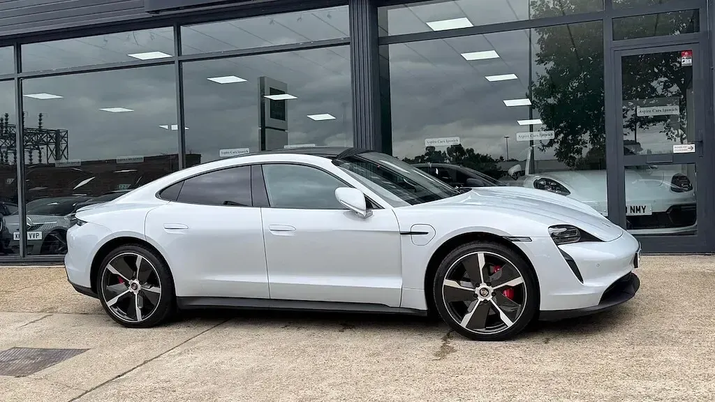 Used Porsche Taycan Performance Package 419 kW (571 HP) 2020 Grey Sedan