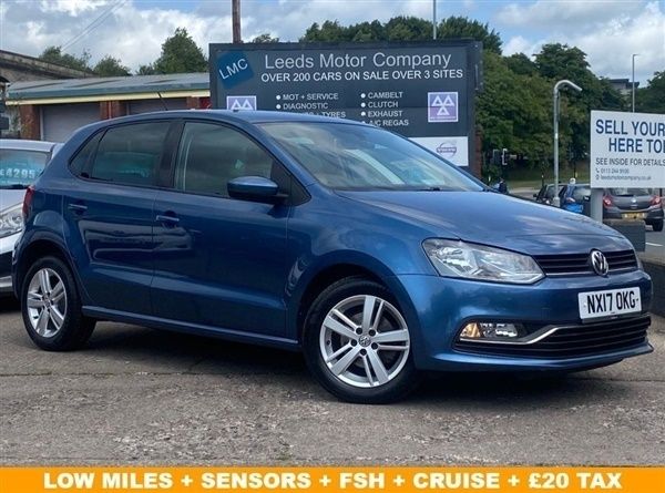 Blue Used 2017 VW Polo Edition Hatchback | £8,895 (Fair price) - Image 1/1