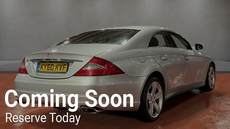 Used Mercedes CLS350 2010 Silver Coupe