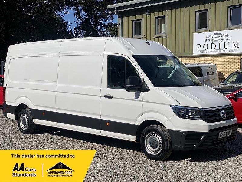 White Used 2019 VW Crafter Trendline Van | £15,990 (Fair price) - Image 1/3