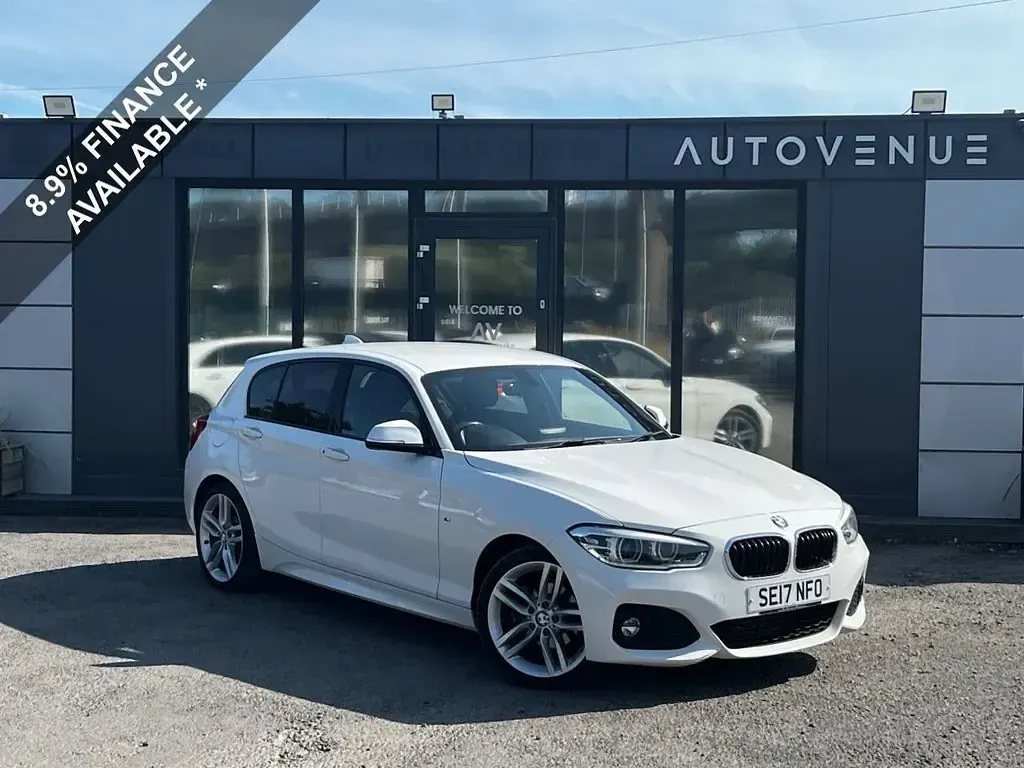Used BMW 120 M Sport 190 HP (139 kW) 2017 White Hatchback