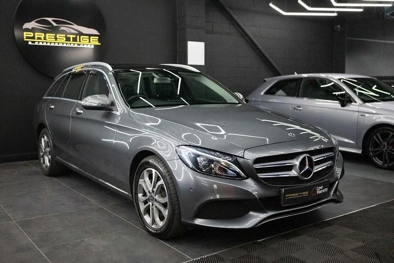 Used Mercedes C220 Premium 170 HP (125 kW) 2018 Grey Estate