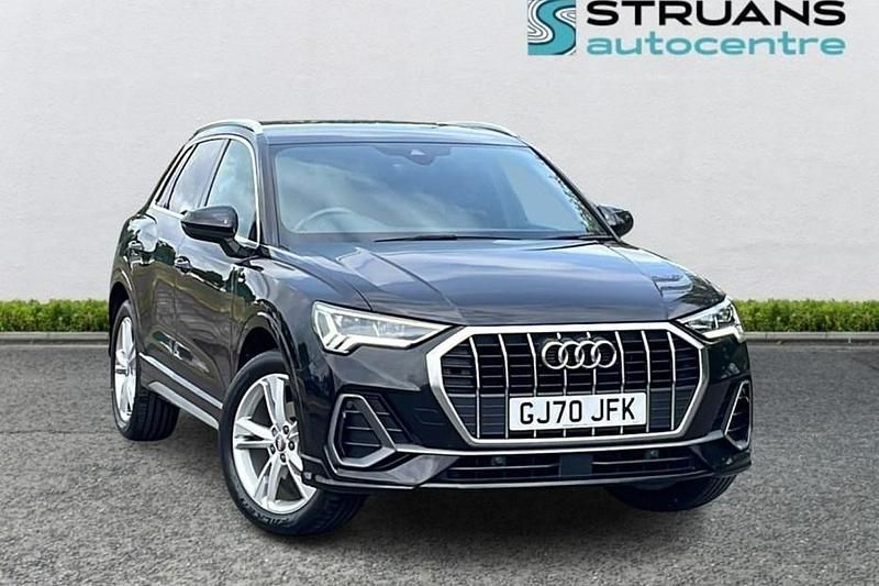 Black Used 2020 Audi Q3 S-Line SUV | £19,995 (Fair price) - Image 1/1