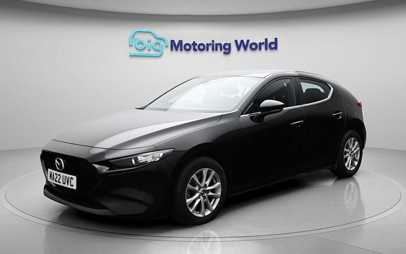 Usado Mazda 3 122 HP (89 kW) 2022 Preto Citadino