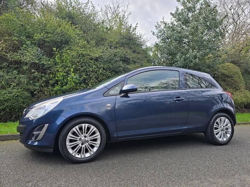 Used Vauxhall Corsa 2012 Blue Hatchback